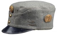 Kopfbedeckung Feldgraue Kappe für Offiziere M 1915